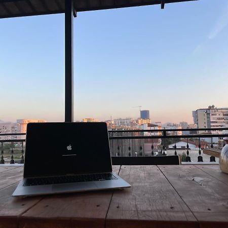 Cozy Big Apartment With Balcony Tirana Exterior photo